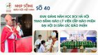 Nhịp sống Giáo Hội 40: Khai giảng năm học ĐCV Hà Hội, trao bằng Giáo lý viên, Đại hội di dân…